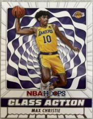 Max Christie #29 Basketball Cards 2022 Panini Hoops Class Action Prices