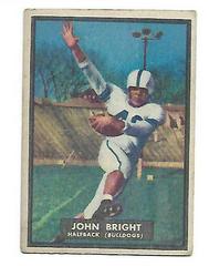 John Bright #72 Football Cards 1951 Topps Magic Prices