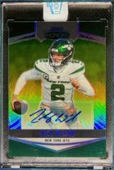 Zach Wilson [Signature Green] #3 Football Cards 2022 Panini Honors Prices