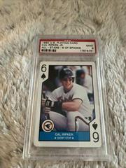 Cal Ripken Jr. [9 of Spades] Baseball Cards 1990 U.S. Playing Card All Stars Prices