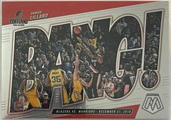 Damian Lillard #15 Basketball Cards 2021 Panini Mosaic Bang Prices