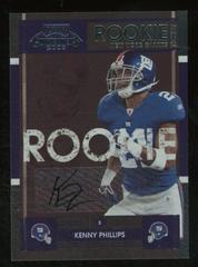 Kenny Phillips [Autograph] Football Cards 2008 Playoff Contenders Prices