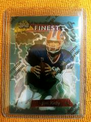 Jim Kelly [w/ Coating] Football Cards 1995 Topps Finest Boosters Prices