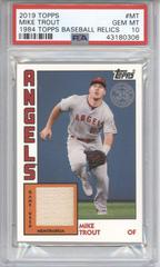 Mike Trout #MT Baseball Cards 2019 Topps 1984 Baseball Relics Prices