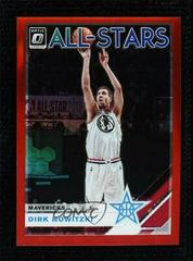 Dirk Nowitzki [Red] #10 Basketball Cards 2019 Panini Donruss Optic All-Stars Prices