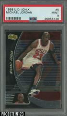 Michael Jordan #5 Basketball Cards 1998 Upper Deck Ionix Prices