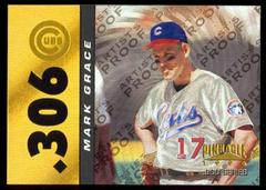 Mark Grace #191 Baseball Cards 1996 Pinnacle Starburst Prices