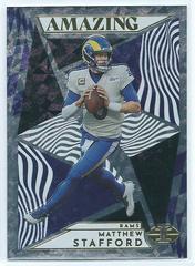 Matthew Stafford #A-5 Football Cards 2022 Panini Illusions Amazing Prices