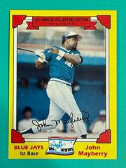 John Mayberry #24 Baseball Cards 1982 Topps Drake's Big Hitters Prices