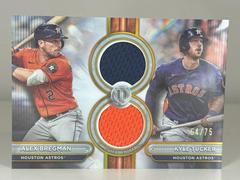 Kyle Tucker / Alex Bregman [Gold Dual Player] #DR2-BT Baseball Cards 2024 Topps Tribute Dual Relic Prices