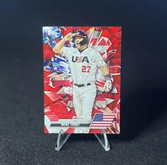 Mike Trout [Red Hot] #IG-1 Baseball Cards 2023 Topps World Classic International Gems Prices