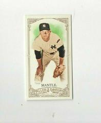 Mickey Mantle [Mini Red Back] Baseball Cards 2012 Topps Allen & Ginter Prices