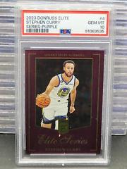 Stephen Curry [Purple] #4 Basketball Cards 2023 Donruss Elite Series Prices