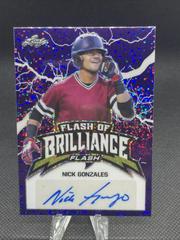 Nick Gonzales #FB-NG1 Baseball Cards 2020 Leaf Flash of Brilliance Autographs Prices