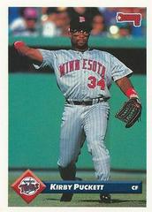 Kirby Puckett #607 Baseball Cards 1993 Donruss Prices