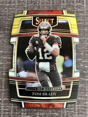 Tom Brady [Black Gold Die Cut] #1 Football Cards 2021 Panini Select Prices