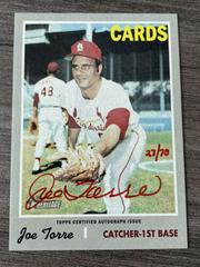 Joe Torre [Red Ink] #JT Baseball Cards 2019 Topps Heritage Real One Autographs Prices