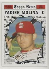 Yadier Molina #494 Baseball Cards 2010 Topps Heritage Prices