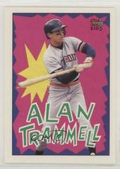 Alan Trammell Baseball Cards 1992 Topps Kids Prices