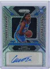 Cason Wallace [Mojo Prizm] #39 Basketball Cards 2023 Panini Prizm Rookie Signature Prices