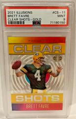 Brett Favre [Gold] Football Cards 2021 Panini Illusions Clear Shots Prices