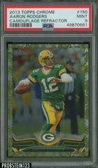 Aaron Rodgers [Camo Refractor] #150 Football Cards 2013 Topps Chrome Prices