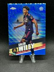 Caleb Wiley [Blue Wave] Soccer Cards 2022 Topps Chrome MLS Prices