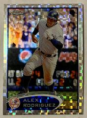 Alex Rodriguez [Running Xfractor] #49 Baseball Cards 2012 Topps Chrome Prices
