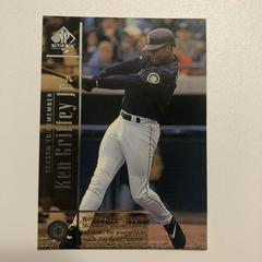 Ken Griffey Jr. #124 Baseball Cards 1999 SP Authentic Prices