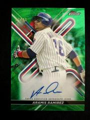 Aramis Ramirez [Green] #FA-AR Baseball Cards 2022 Topps Finest Autographs Prices