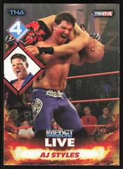 AJ Styles #30 Wrestling Cards 2013 TriStar TNA Impact Live Prices
