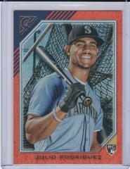 Julio Rodriguez [Orange Pattern] #35 Baseball Cards 2022 Topps Gallery Prices