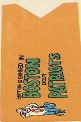 Boston Patriots [Sticker] Football Cards 1967 Topps Comic Pennants Prices