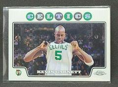 Kevin Garnett [Xfractor] #5 Basketball Cards 2008 Topps Chrome Prices