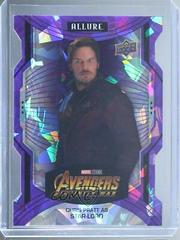 Chris Pratt as Star-Lord [Purple Die Cut] Marvel 2022 Allure Prices
