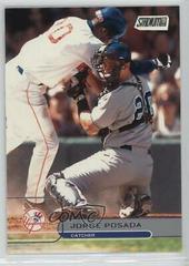 Jorge Posada #36 Baseball Cards 2002 Stadium Club Prices
