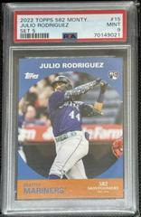 Julio Rodriguez Baseball Cards 2022 Topps 582 Montgomery Club Set 5 Prices