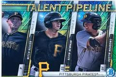 Mitch Keller, Kevin Newman, Austin Meadows [Green Refractor] #TP-PIT Baseball Cards 2017 Bowman Talent Pipeline Prices