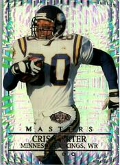 Cris Carter [HoloSilver] #103 Football Cards 2000 Collector's Edge Masters Prices