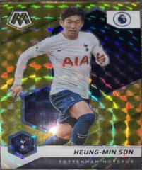 Heung Min Son [Gold Mosaic] #104 Soccer Cards 2021 Panini Mosaic Premier League Prices