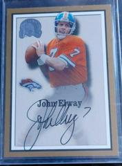 John Elway [Autograph] Football Cards 2000 Fleer Greats of the Game Autographs Prices