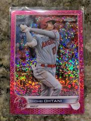 Shohei Ohtani [SP Variation Orange Speckle] Baseball Cards 2022 Topps Chrome Prices