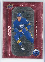 Tage Thompson [Red] #DM-66 Hockey Cards 2023 Upper Deck 200' x 85' Prices