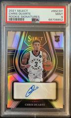 Chris Duarte #RS-CDT Basketball Cards 2021 Panini Select Rookie Signatures Prices