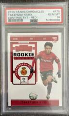 Takefusa Kubo [Red] Soccer Cards 2019 Panini Chronicles Contenders Rookie Ticket Prices
