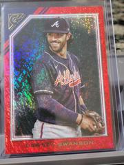 Dansby Swanson [Red] #37 Baseball Cards 2022 Topps Gallery Prices