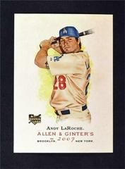 Andy LaRoche #173 Baseball Cards 2007 Topps Allen & Ginter Prices