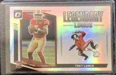 Trey Lance Football Cards 2021 Panini Donruss Optic Legendary Logos Prices