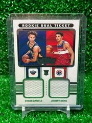 Dyson Daniels, Johnny Davis #RT2-JDD Basketball Cards 2022 Panini Contenders Rookie Ticket Dual Swatches Prices
