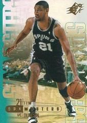 Tim Duncan #M5 Basketball Cards 2000 Spx Masters Prices
